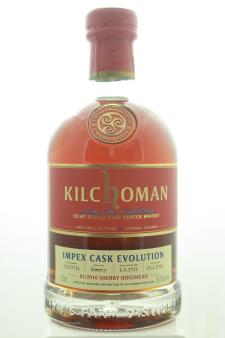 Islayic Farm Distillery (Kilchoman) Islay Single Malt Scotch Whisky Impex Cask Evolution 5-Years-Old 2011