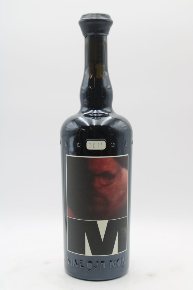 Sine Qua Non Syrah Estate Eleven Confessions Vineyard M 2015