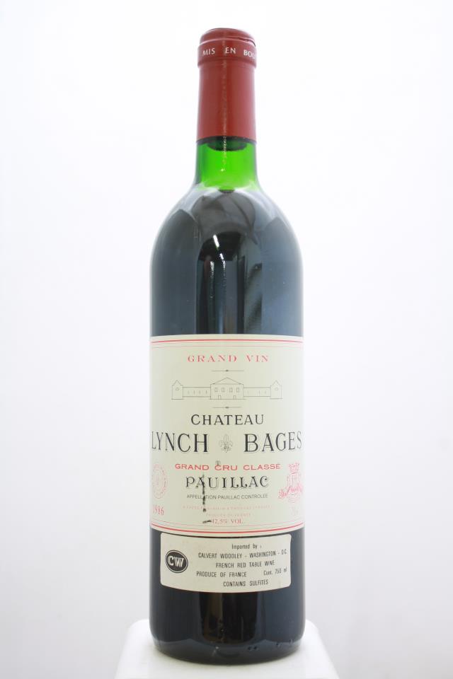 Lynch-Bages 1986