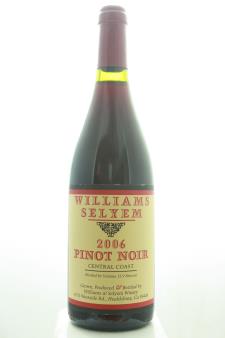 Williams Selyem Pinot Noir Central Coast 2006