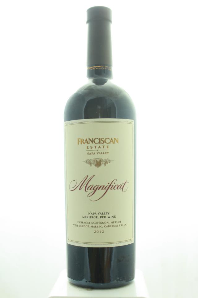 Franciscan Proprietary Red Estate Magnificat 2012