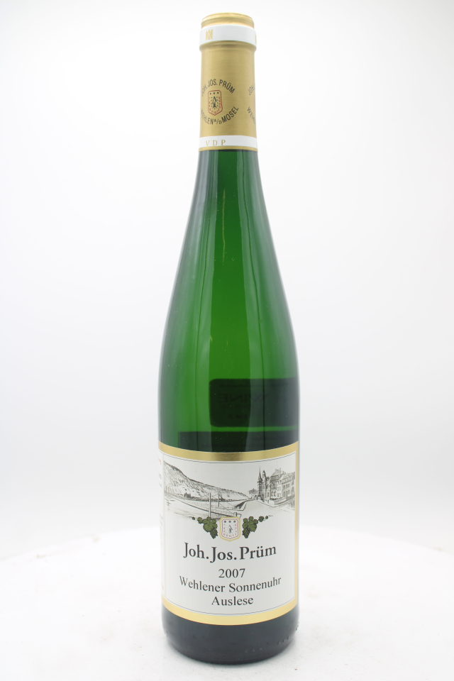 Joh. Jos. Prum Wehlener Sonnenuhr Riesling Auslese Goldkapsel #4 2007