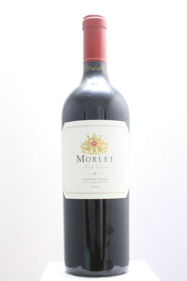 Morlet Family Vineyards Cabernet Sauvignon Cœur de Vallée Beckstoffer To Kalon Vineyard 2010