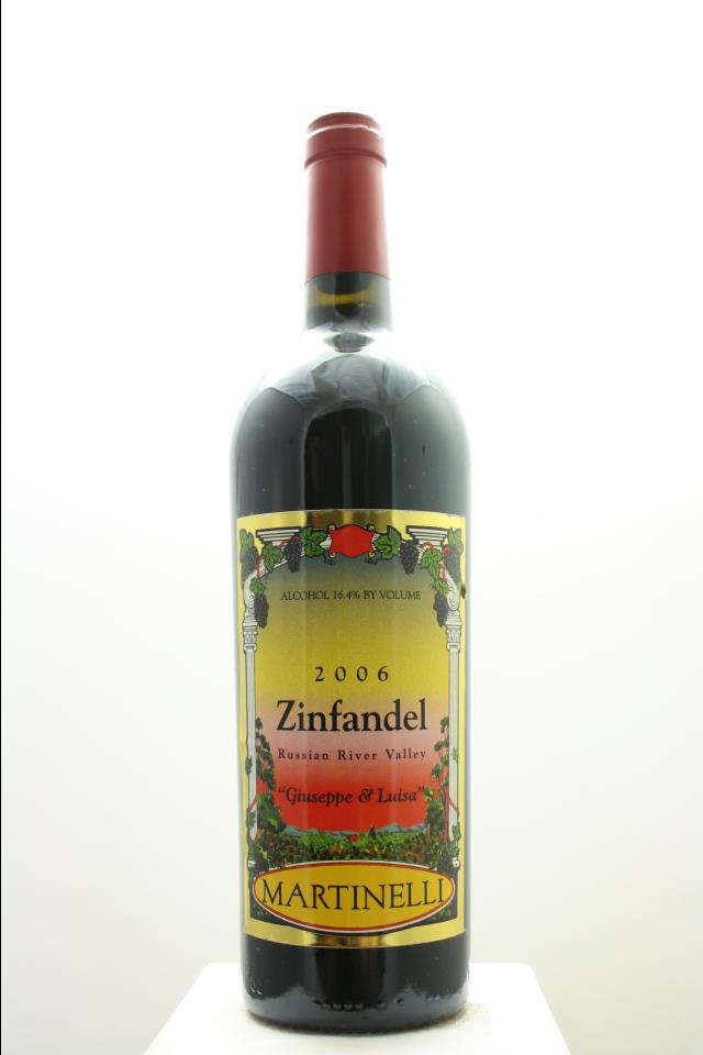 Martinelli Zinfandel Giuseppe & Luisa 2006