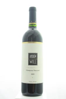 Andrew Will Proprietary Red Champoux Vineyard 2005