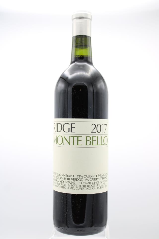 Ridge Vineyards Monte Bello 2017