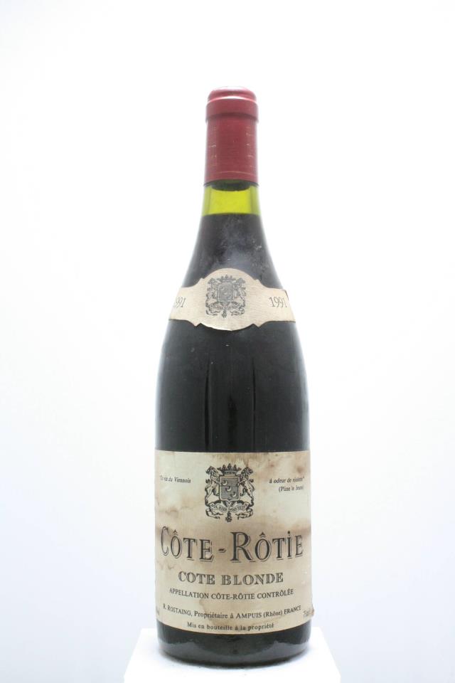 R. Rostaing Côte-Rôtie Côte Blonde 1991