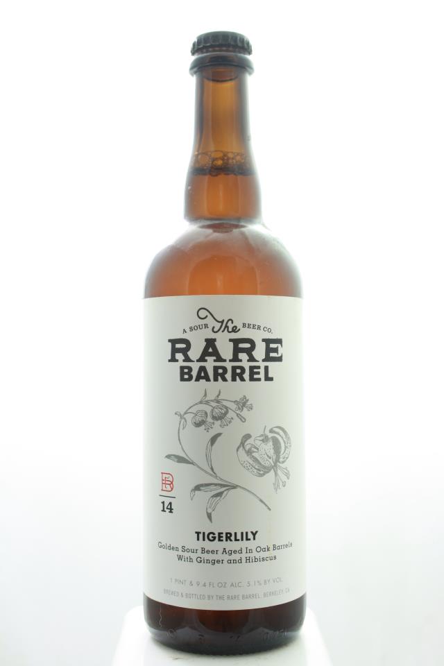 The Rare Barrel Tigerlily Golden Sour Beer Aged in Oak Barrels with Ginger and Hibiscus 2014