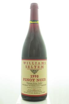 Williams Selyem Pinot Noir Rochioli Riverblock Vineyard 1998