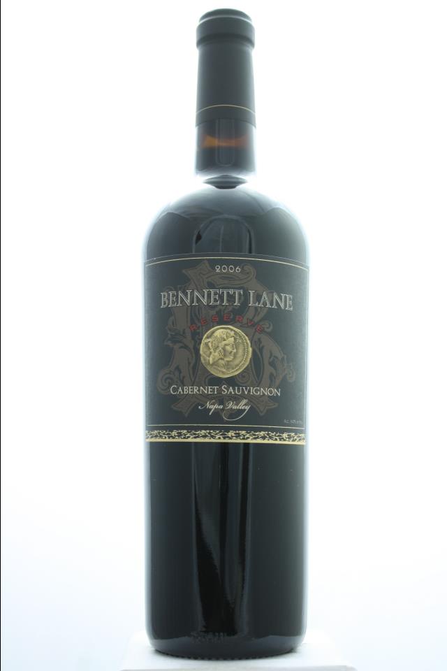 Bennett Lane Cabernet Sauvignon Reserve 2006