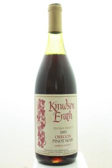 Knudsen Erath Pinot Noir Vintage Select 1985