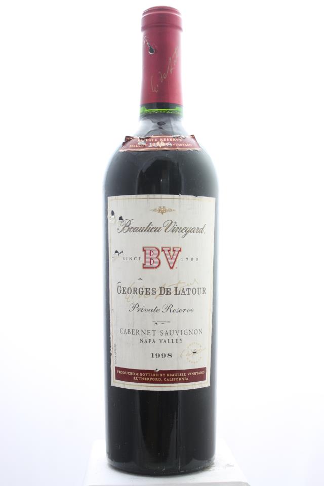 BV Cabernet Sauvignon Georges de Latour Private Reserve 1998