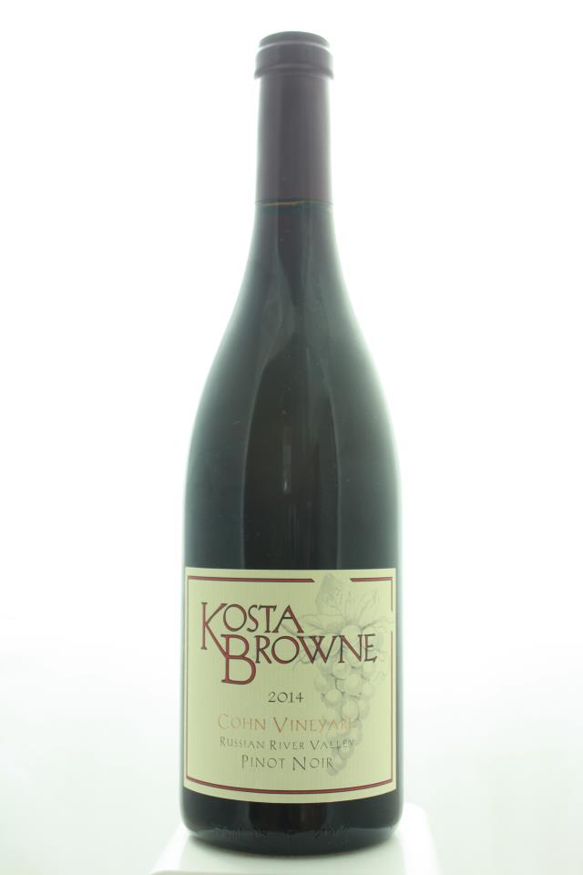 Kosta Browne Pinot Noir Cohn Vineyard 2014