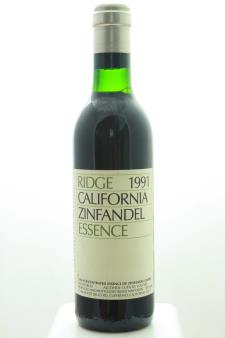Ridge Vineyards Zinfandel Essence 1991