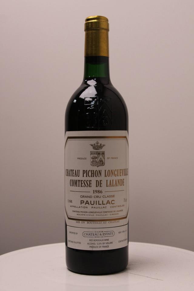 Château Pichon Lalande 1986