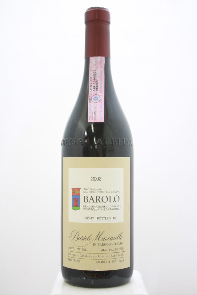 Bartolo Mascarello Barolo 2003