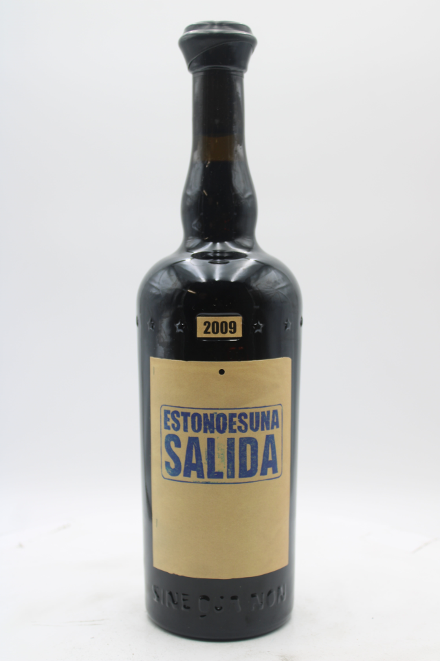 Sine Qua Non Grenache Estate Esto No Es Una Salida Eleven Confessions Vineyard 2009