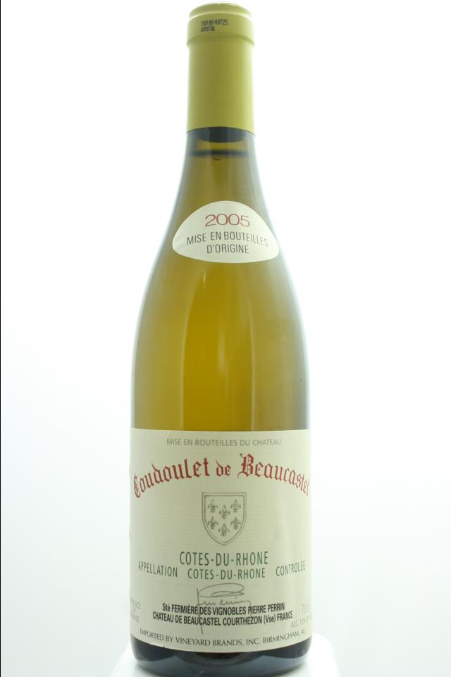 Coudoulet de Beaucastel Côtes-du-Rhône Blanc 2005