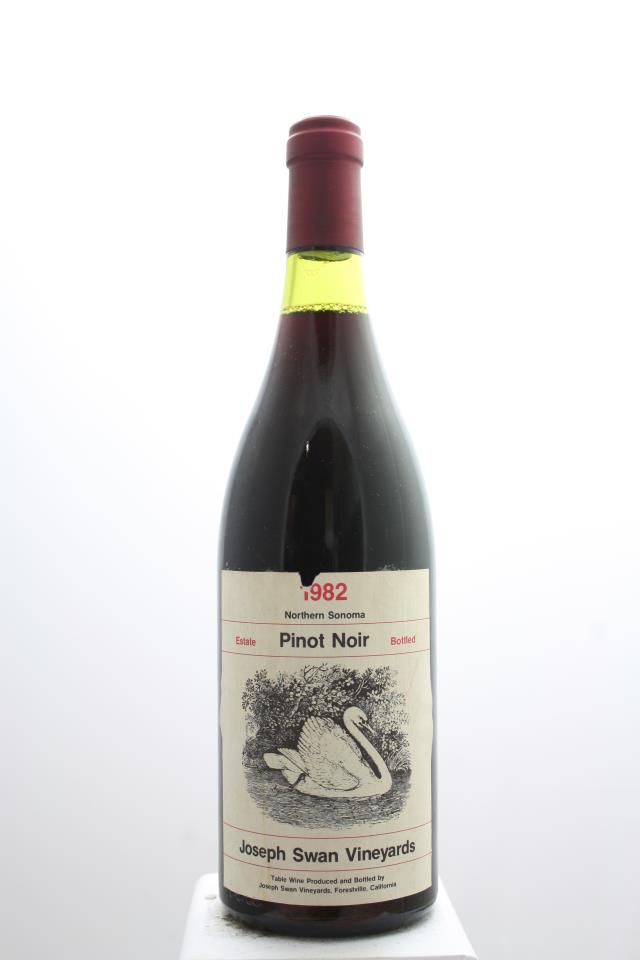 Joseph Swan Pinot Noir Estate Northern Sonoma 1982