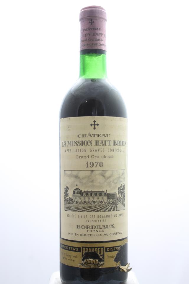 La Mission Haut-Brion 1970