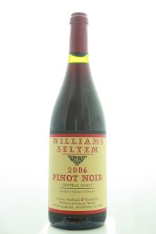 Williams Selyem Pinot Noir Central Coast 2006