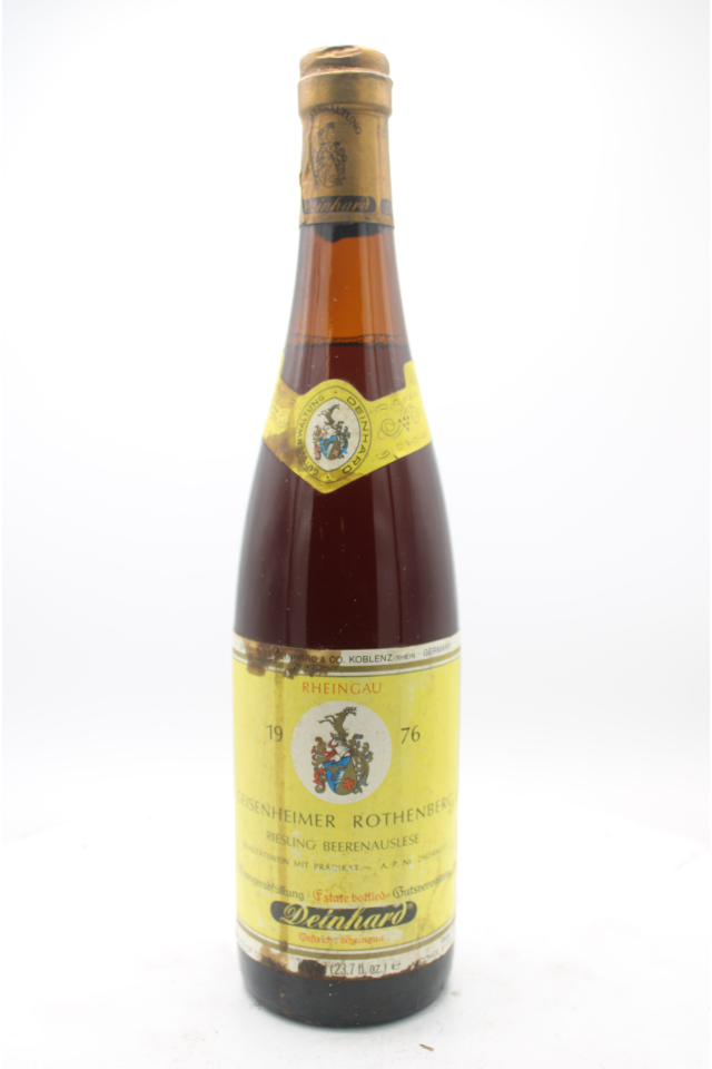 Deinhard Geisenheimer Rothenberg Riesling Beerenauslese #06 1976