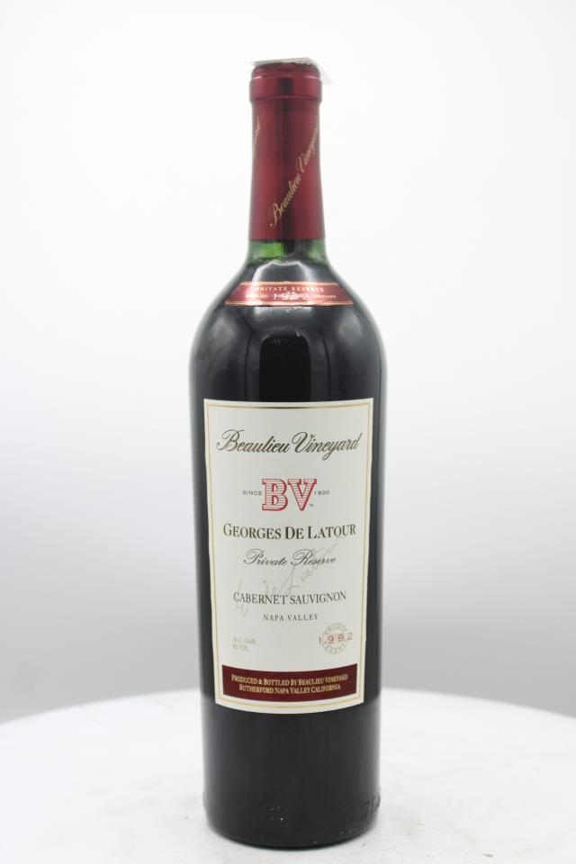 BV Cabernet Sauvignon Georges de Latour Private Reserve 1992