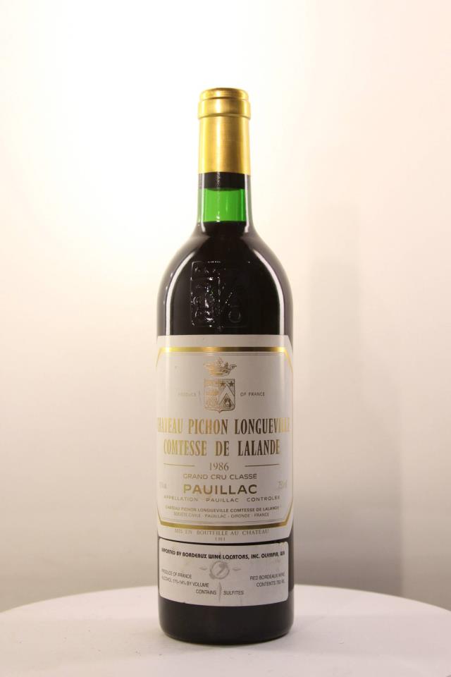 Château Pichon Lalande 1986