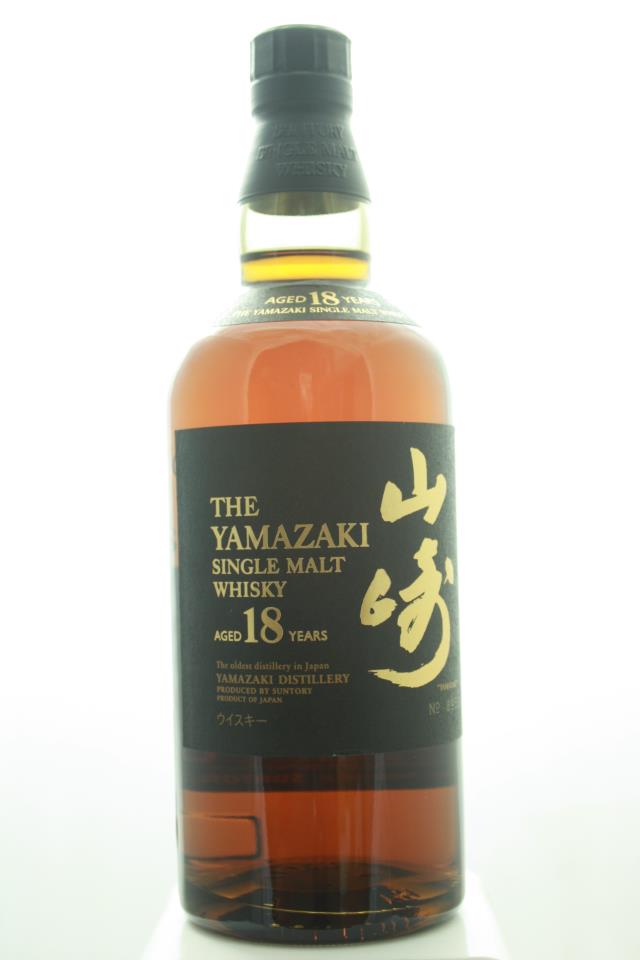 Suntory The Yamazaki Single Malt Japanese Whisky 18-Year-Old NV