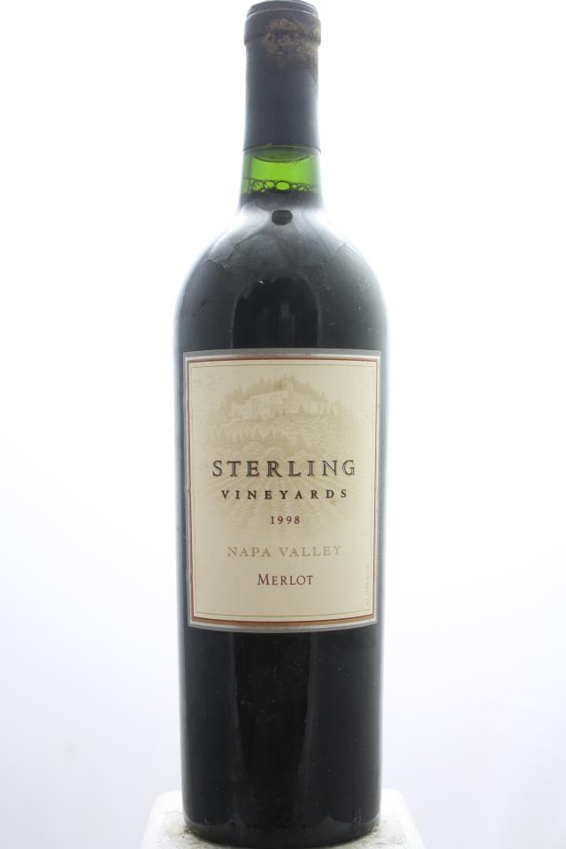 Sterling Vineyards Merlot Napa Valley 1998