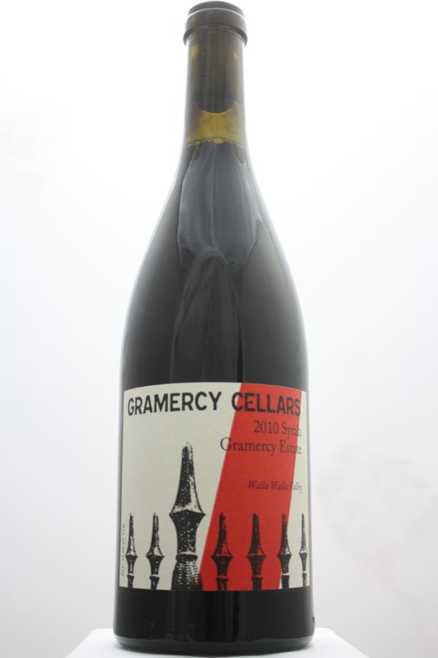 Gramercy Cellars Syrah Gramercy Estate 2010