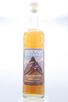 High West American Single Malt High Country Limited Supply NV