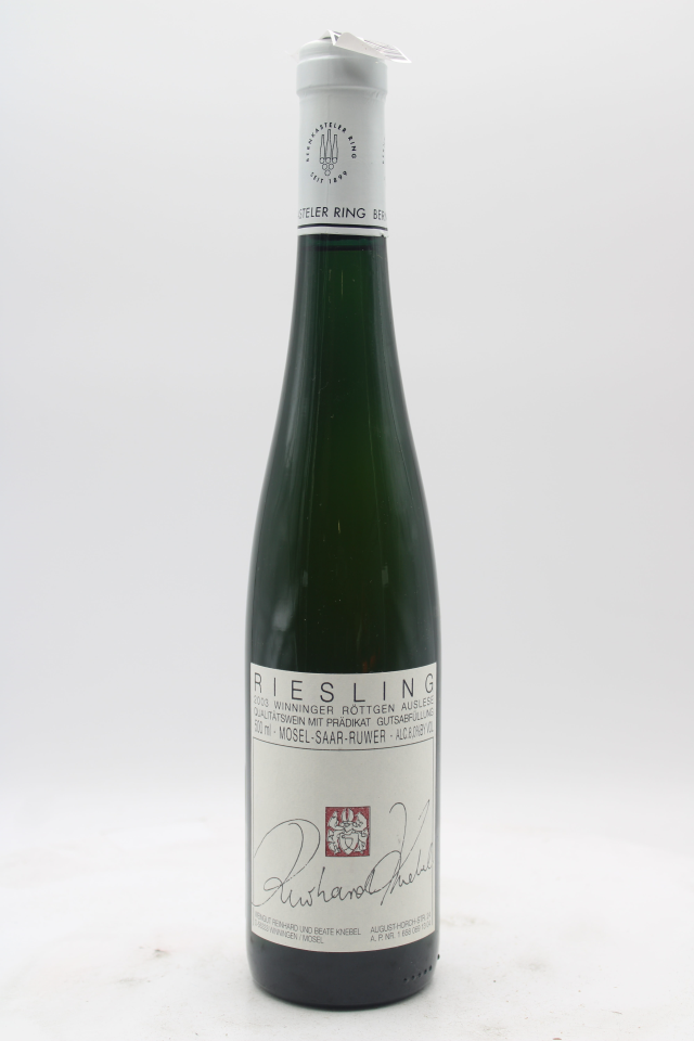 Knebel Winninger Rottgen Riesling Auslese #13 2003