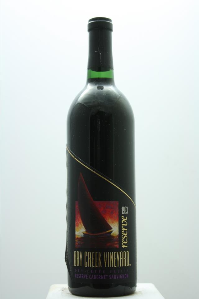 Dry Creek Vineyards Cabernet Sauvignon Reserve 1993