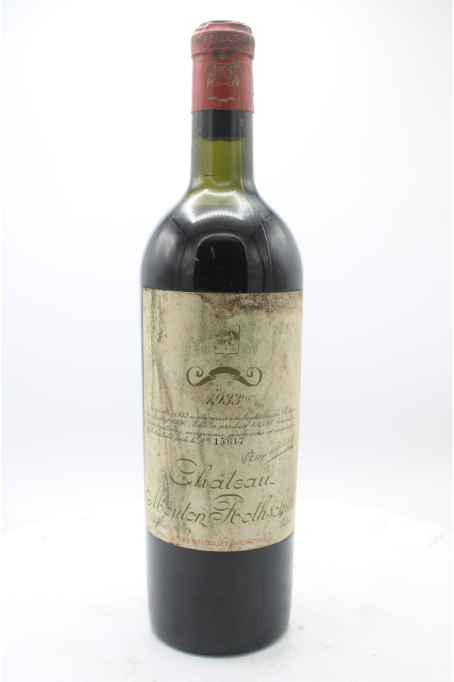 Mouton Rothschild 1933