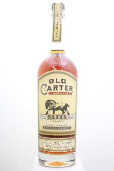 Old Carter Straight American Whiskey Barrel Strength Batch #5 NV