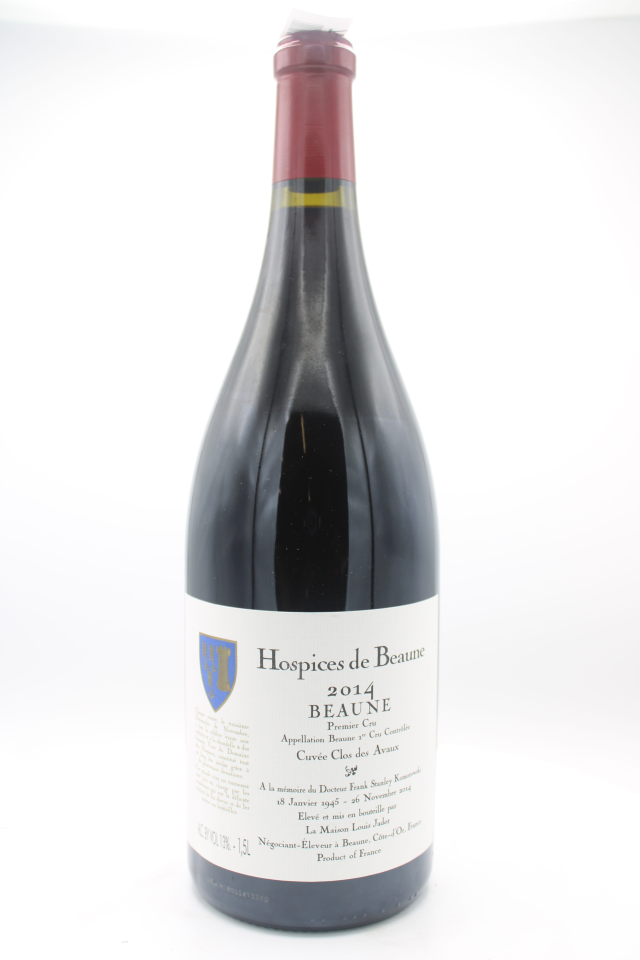 Maison Louis Jadot Beaune 1er Cru Hospices de Beaune Cuvee Clos des Avaux 2014