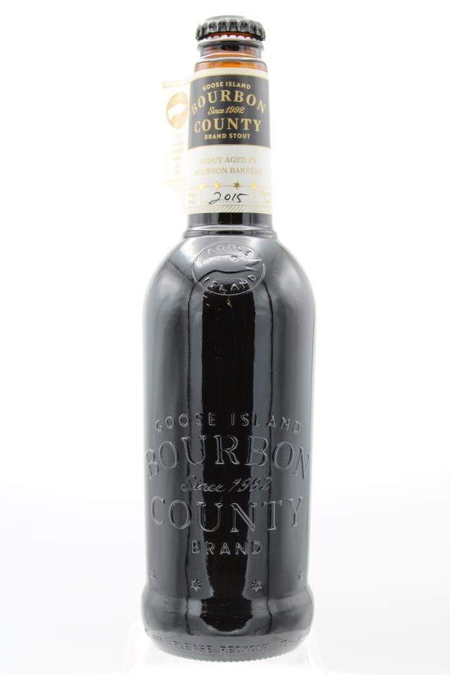 Goose Island Beer Co. Bourbon County Brand Stout Aged in Bourbon Barrels 2015