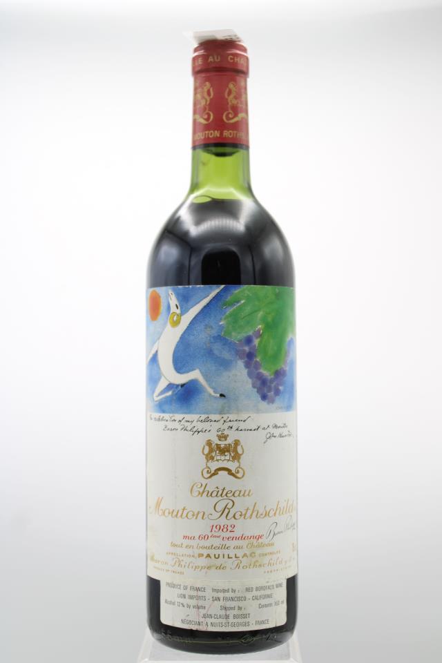 Mouton Rothschild 1982