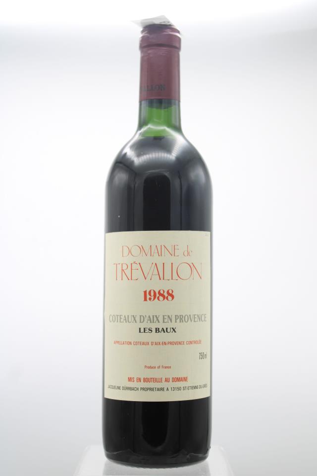 Domaine de Trevallon Les Baux 1988