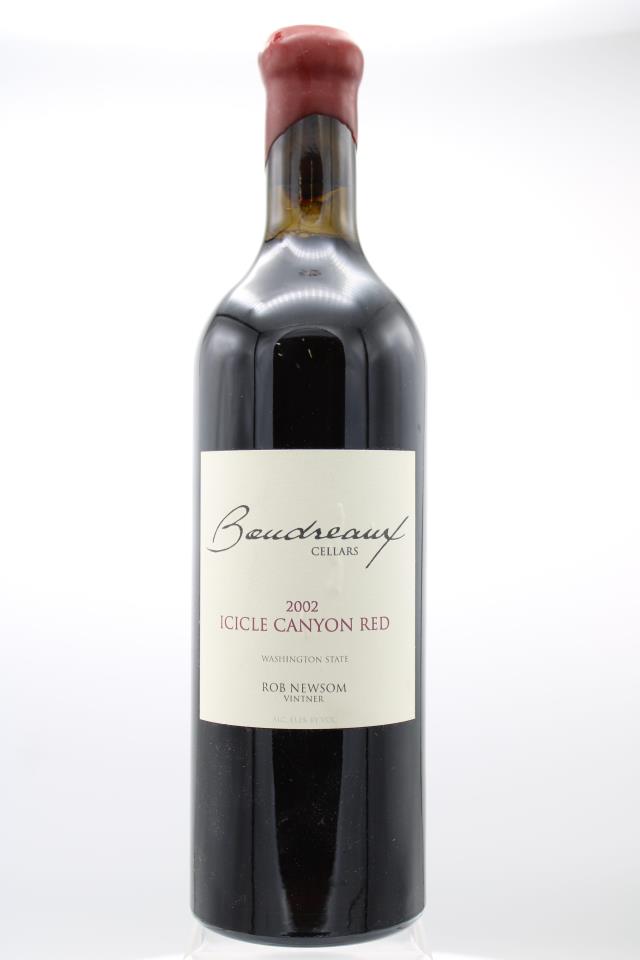 Boudreaux Cellars Proprietary Red Icicle Canyon 2002