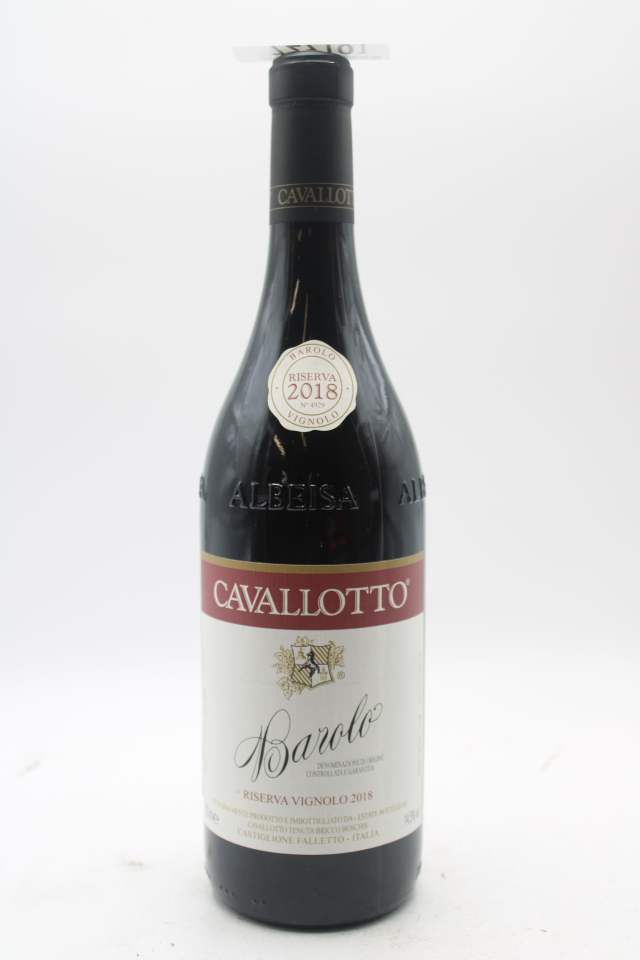 Cavallotto Barolo Riserva Vignolo 2018