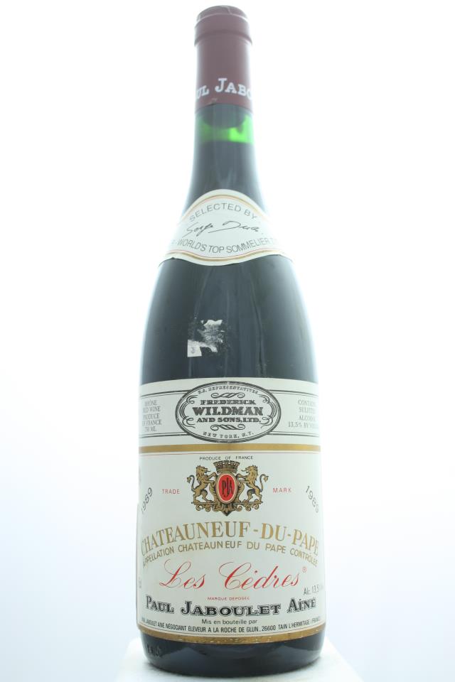 Paul Jaboulet Aîné Châteauneuf-du-Pape Les Cèdres 1989