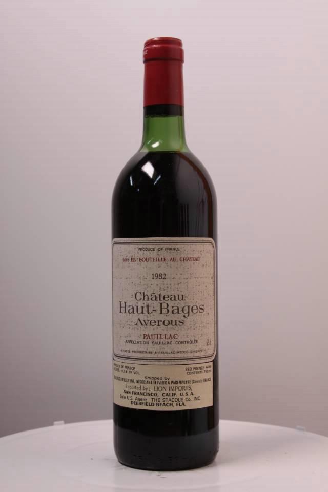 Haut Bages Averous 1982
