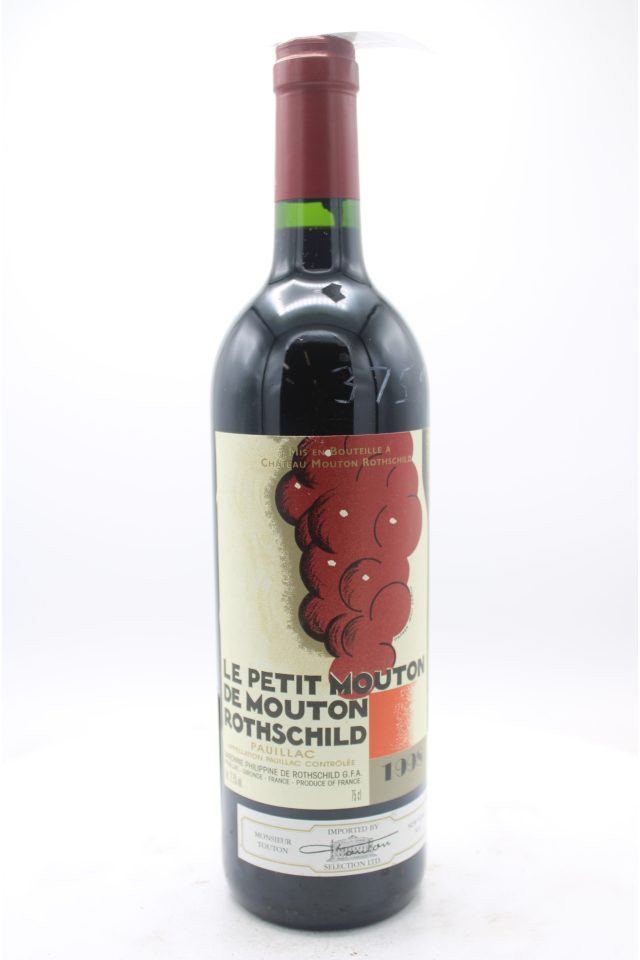 Le Petit Mouton de Mouton Rothschild 1998