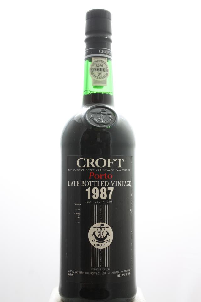 Croft Late Bottled Vintage Porto 1987