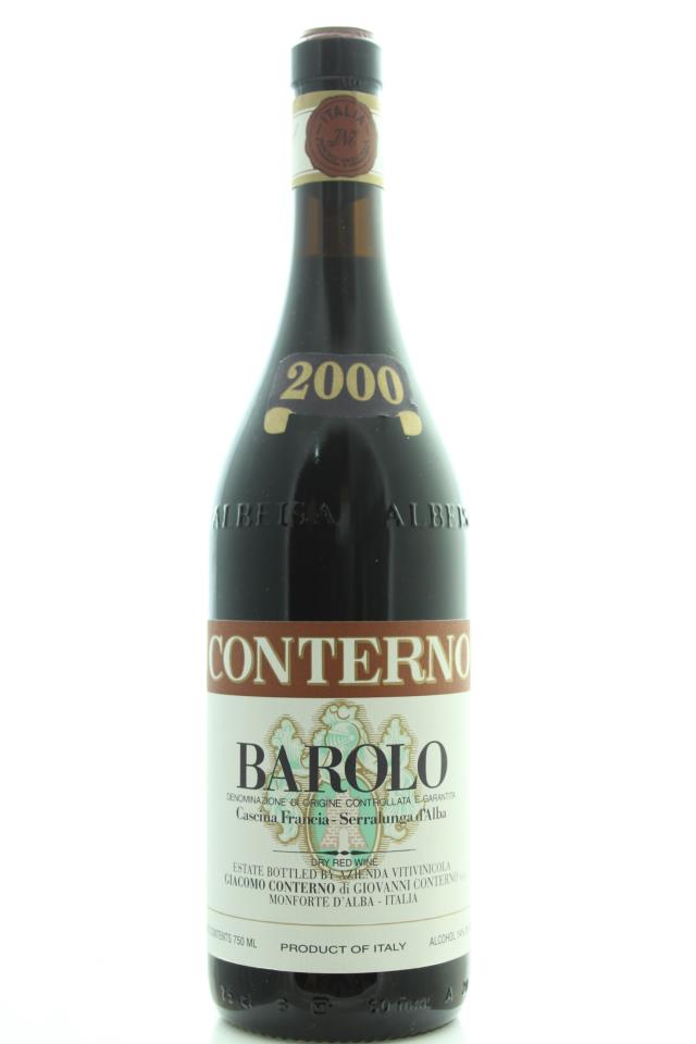 Giacomo Conterno Barolo Cascina Francia 2000