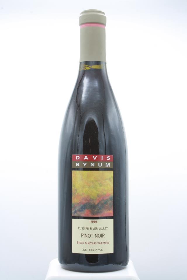 Davis Bynum Pinot Noir Bynum & Moshin Vineyards 1999