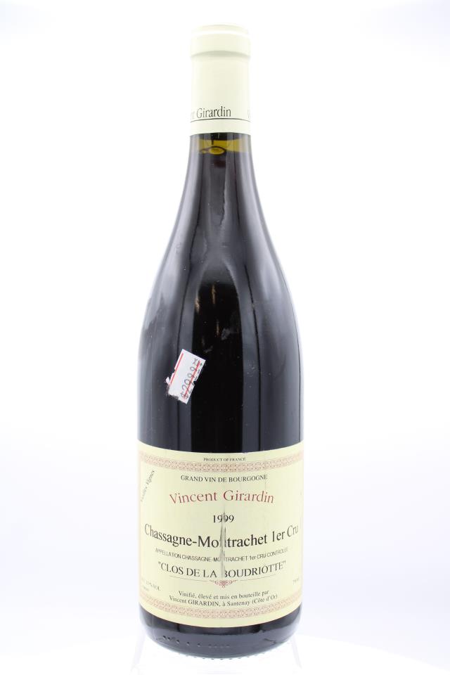V. Girardin Chassagne Montrachet Rouge Clos de la Boudriotte Vieilles Vignes 1999