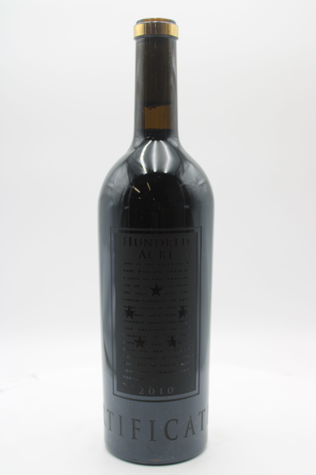 Hundred Acre Cabernet Sauvignon Estate Port Fortification 2010